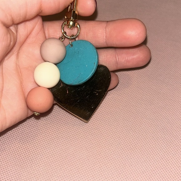 Dooney & Bourke Heart shape Bag Tag - Picture 3 of 3